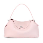 Pink vegan leather handbag, perfect for everyday use