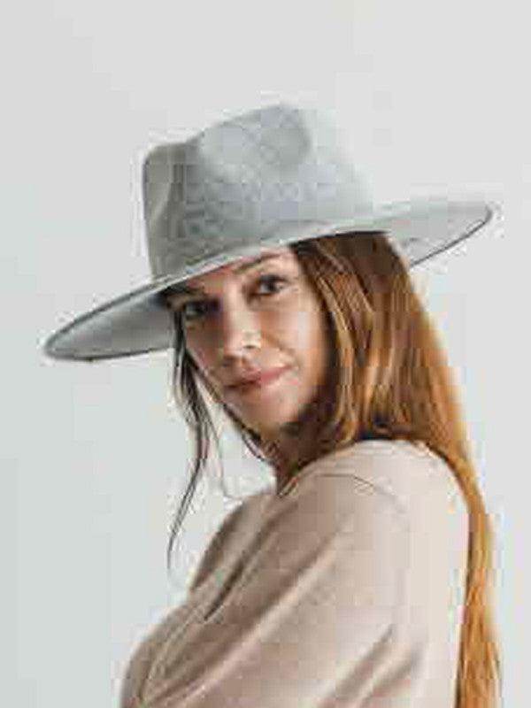 Stylish vegan panama hat for women, perfect for sunny days and casual outings