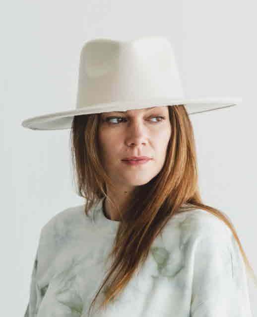 Stylish vegan panama hat in cream color perfect for women's accessories and summer outfits