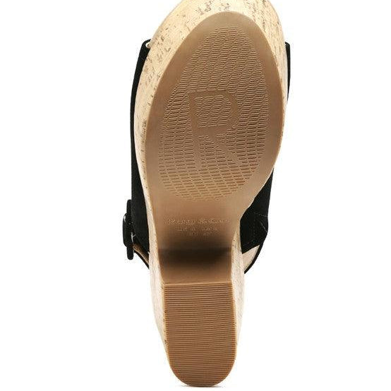 Women's Shoes - Sandals Vendela Leather Slingback Platform Sandal In Tan