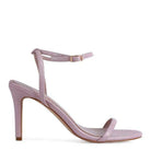 Rag Company elegant vacation sandals in soft pink with slender ankle strap and high heels