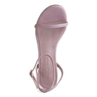 Rag Company elegant vacation sandals in soft pink with a stylish ankle strap design