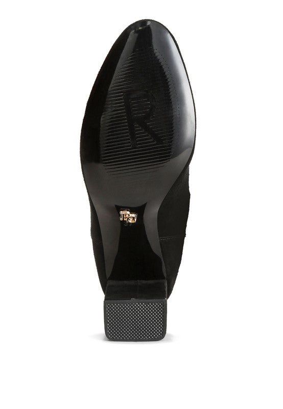 Sole of Rag Company Gaven suede boots showcasing a textured surface and durable design