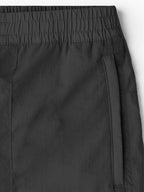 Men's black nylon cargo pants for men, versatile and functional