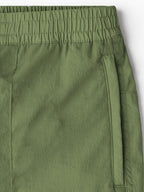 WEIV green nylon cargo pants for men, perfect for outdoor activities