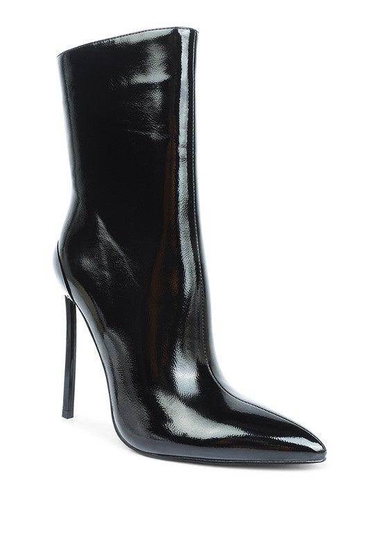 Rag Company black high heel boot with sleek design for chic outfits