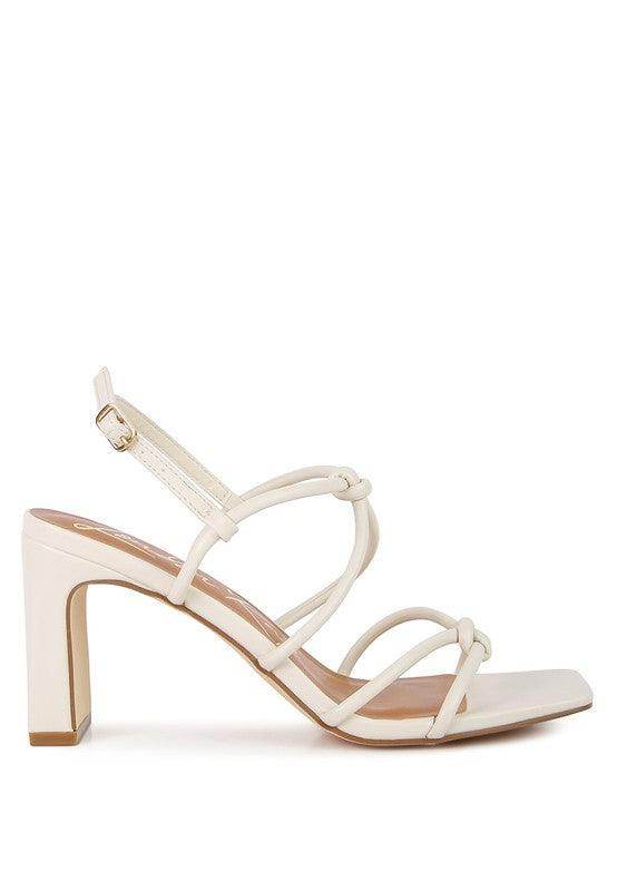 Rag Company Women's Vacation Style Sandals with Block Heels for Elegant Summer Looks