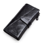 black leather wallet for men, perfect for everyday use