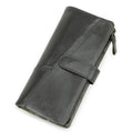 Black leather wallet for men, perfect for everyday use