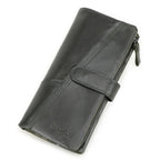 Black leather wallet for men, perfect for everyday use