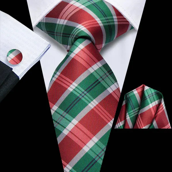 Plaid pocket square and tie set, how fold a pocket square