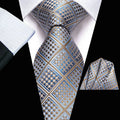 Men's blue patterned tie for formal occasions, how to tie men's tie