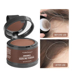 Brown hair line powder for thinning hair, perfect for enhancing hair appearance