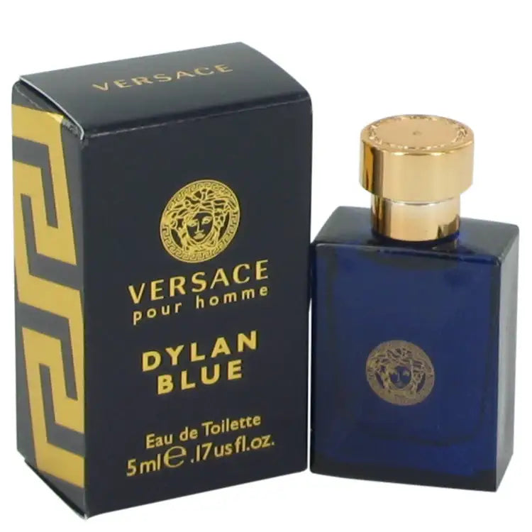 Versace Dylan Blue cologne for men in a 5ml bottle with elegant packaging