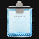 Gamer Scents Versace Man Eau Fraiche cologne in a sleek blue bottle for a refreshing scent