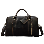 Sac de voyage en cuir Crazy Horse vintage – Sac à main tendance
