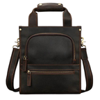 Vintage Genuine Leather Men’s Shoulder Sling Crossbody Bag