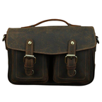 VacationGrabs Vintage Leather Camera Bag for Travel