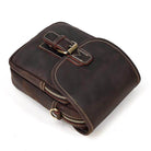 Vintage leather sling bag from VacationGrabs with stylish design and durable construction