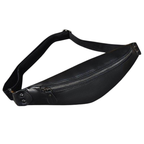 VacationGrabs Vintage Leather Waist Bag for Travel