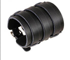 Vintage punk bracelets for men with a unique layered leather design for a stylish look