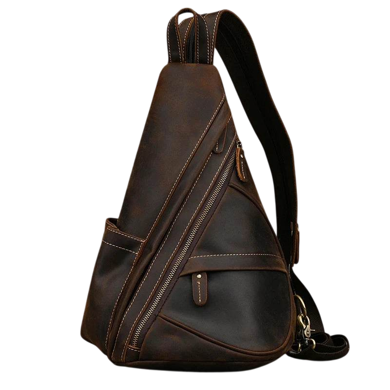 VacationGrabs Vintage Style Sling Bag for Men