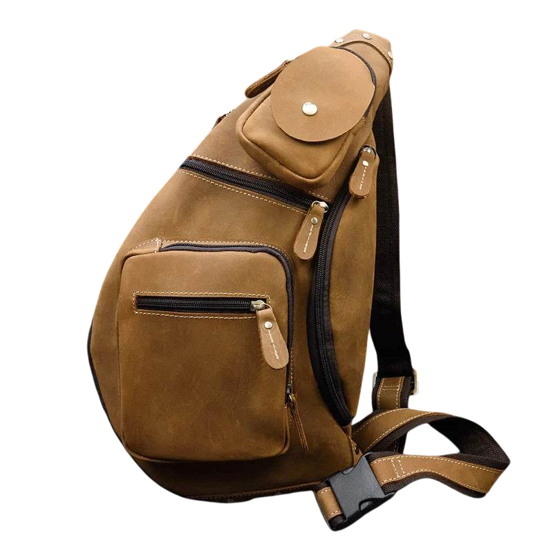 VacationGrabs Vintage Style Sling Bag for Men