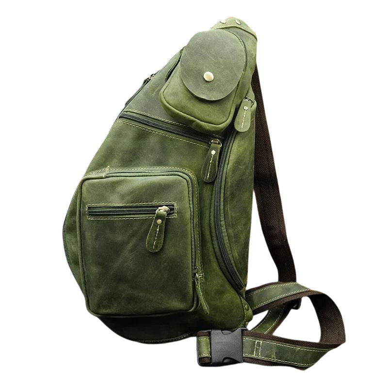 VacationGrabs Vintage Style Sling Bag for Men