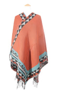 Vintage Tribal Poncho - VacationGrabs