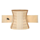 Beige waist corset trainer, latex material for support and shaping