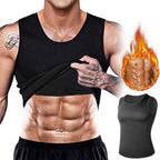 Men's black waist corset trainer for body shaping and comfort