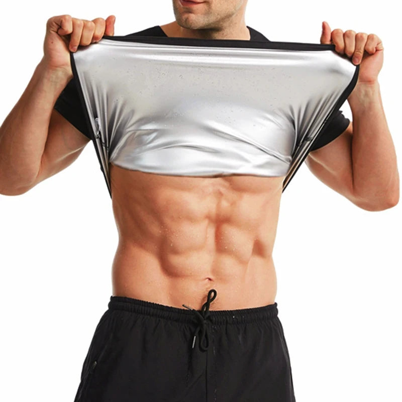 Men's silver waist corset trainer, designed for body shaping and support