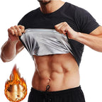 Men's waist corset trainer, sweat-enhancing material for fitness