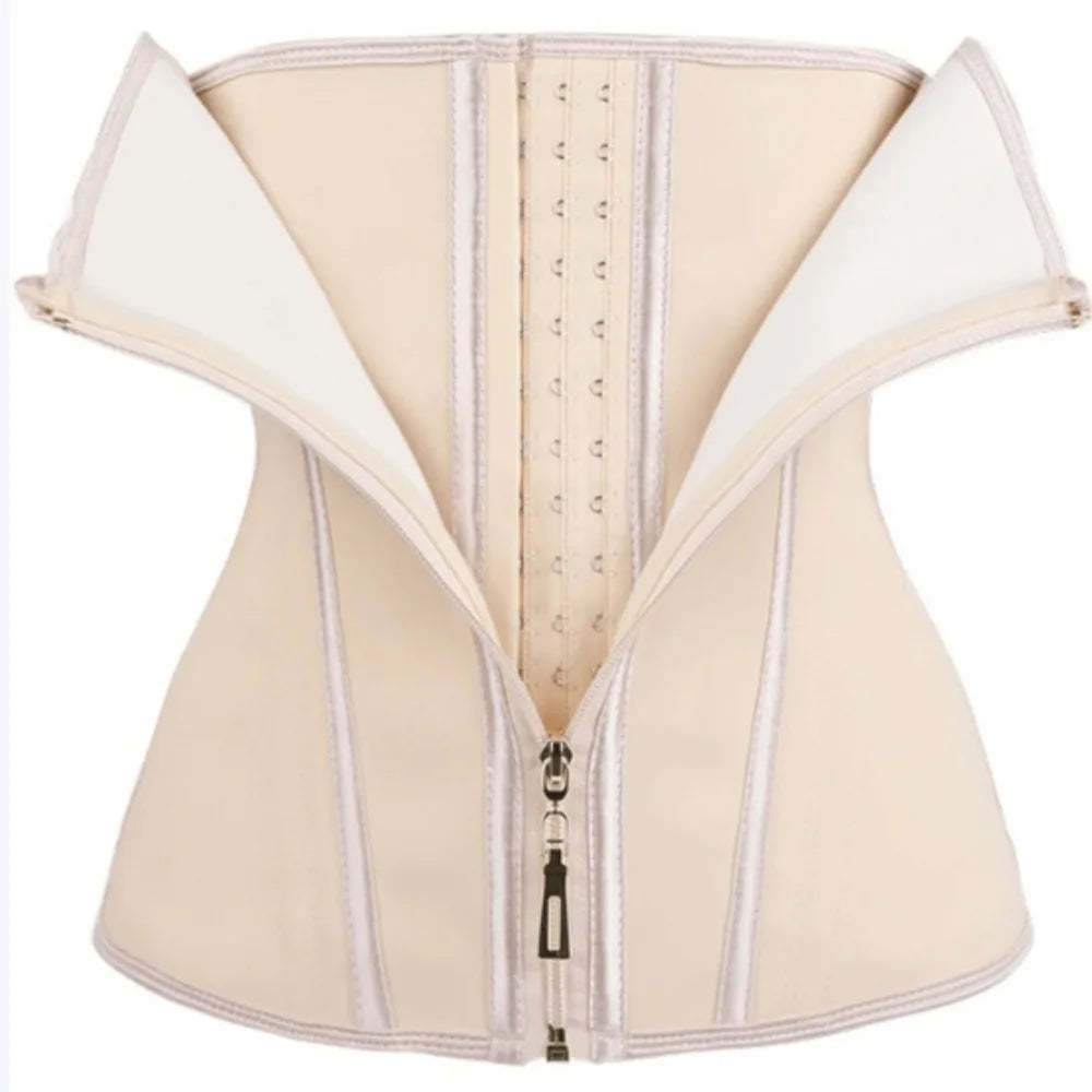 Beige waist corset trainer for shaping and support