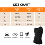Men's black waist corset trainer for comfortable compression wear