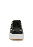 Women's black sneakers, leather, ideal walking shoes for sightseeing tours