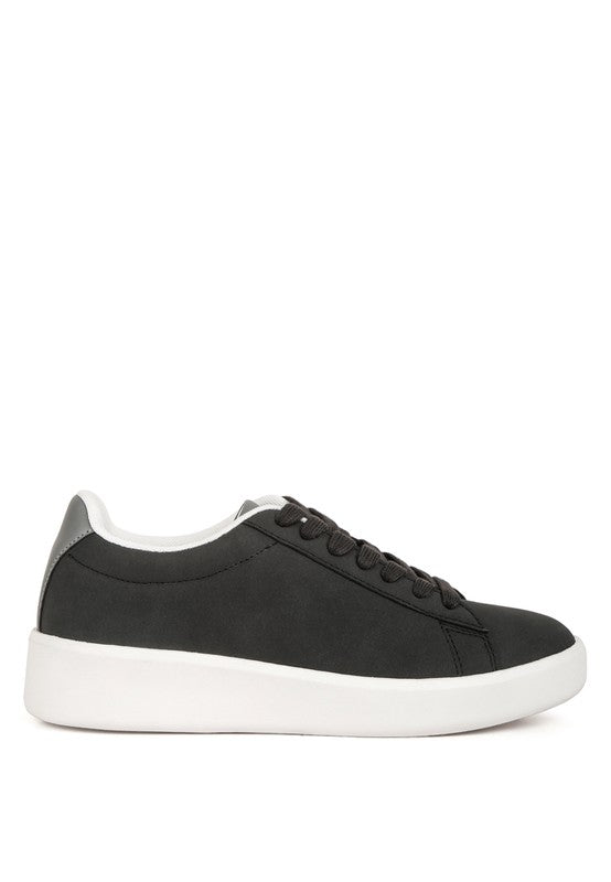 Rag Company women's black sneakers for walking shoes for sightseeing tours