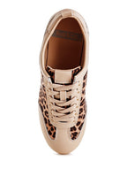 Rag Company women's leopard print sneakers for walking shoes for sightseeing tours