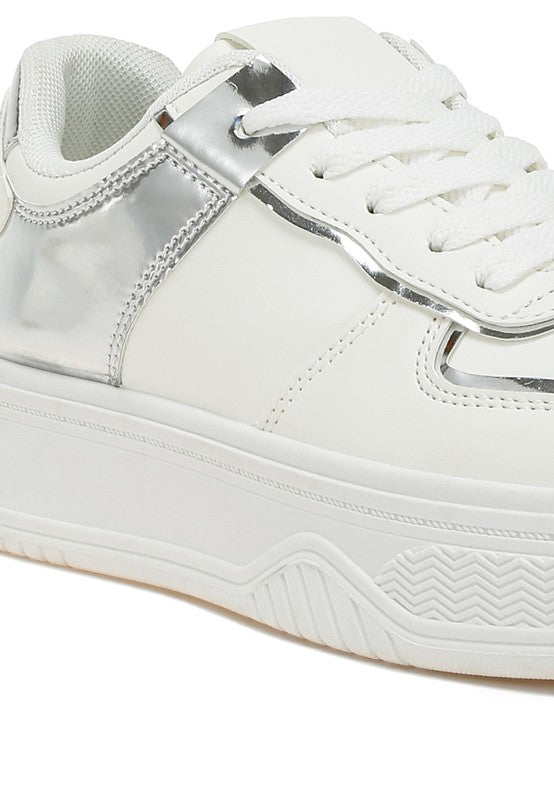 White Rag Company sneakers, synthetic material, walking shoes for sightseeing tours