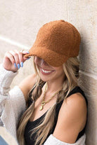 Stylish warm boucle ball cap from Aili's Corner, perfect for adding warmth and flair to any outfit