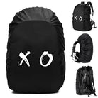 black waterproof backpack rain cover for protection from rain