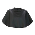 Black waterproof hairdressing cape for salon use
