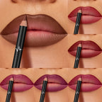 waterproof lip liner in various shades for defined lips