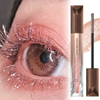 waterproof mascara in shimmering pink, ideal for all-day wear