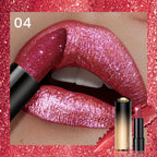 Sparkling pink lipstick perfect for wedding party makeup artist use