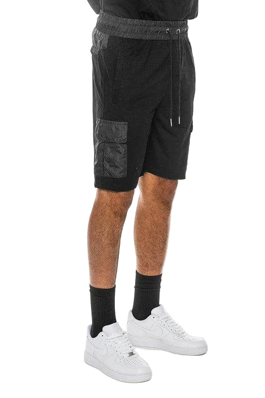 Men's Heathered Activewear Shorts - VacationGrabs