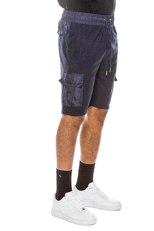 Mens Heathered Light Weight Slub Shorts - VacationGrabs