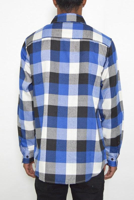 Men's Shirts Weiv Long Sleeve Checkered Flannel