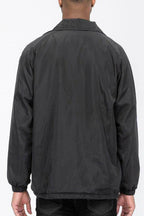 Casual Windbreaker Coaches Jacket - VacationGrabs