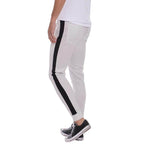Patterned Sweatpants with Side Stripe - VacationGrabs